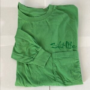 Salt Life Green Long Sleeve Tee